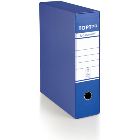 Registratore commerciale con custodia TOPToo by Q-Connect dorso …