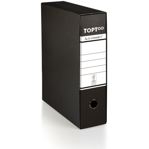 Registratore commerciale con custodia TOPToo by Q-Connect dorso …