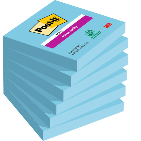 Foglietti riposizionabili Post-it® Super Sticky 76x76 mm - …