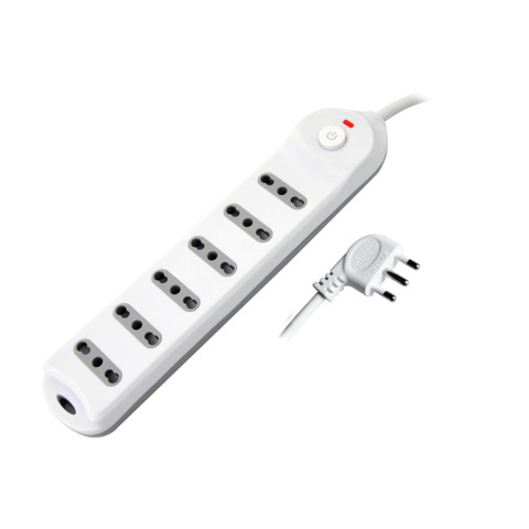 Multipresa con pulsante MKC 6 posizioni schuko bipasso …