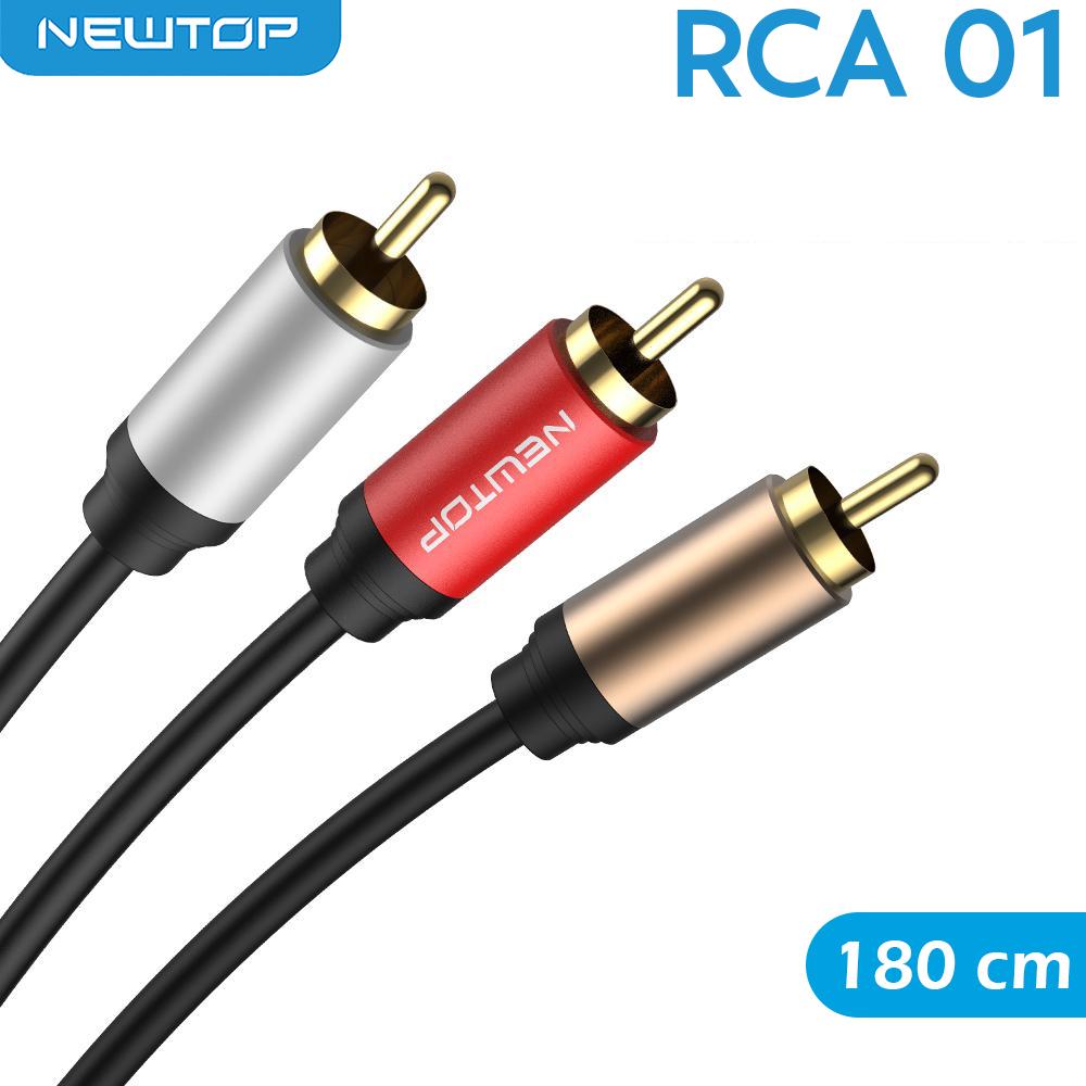 NEWTOP RCA01 CAVOCOASSIALE RCA AUDIO E VIDEO M/M …