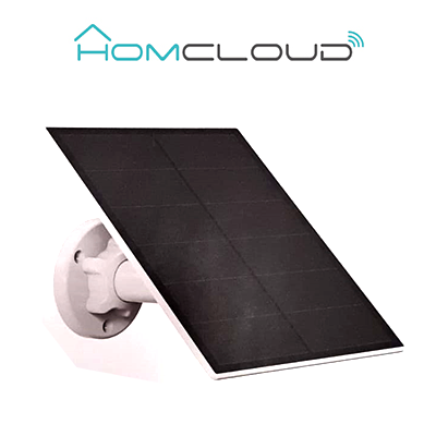HOMCLOUD Pannello solare con Micro USB per Telecamera …