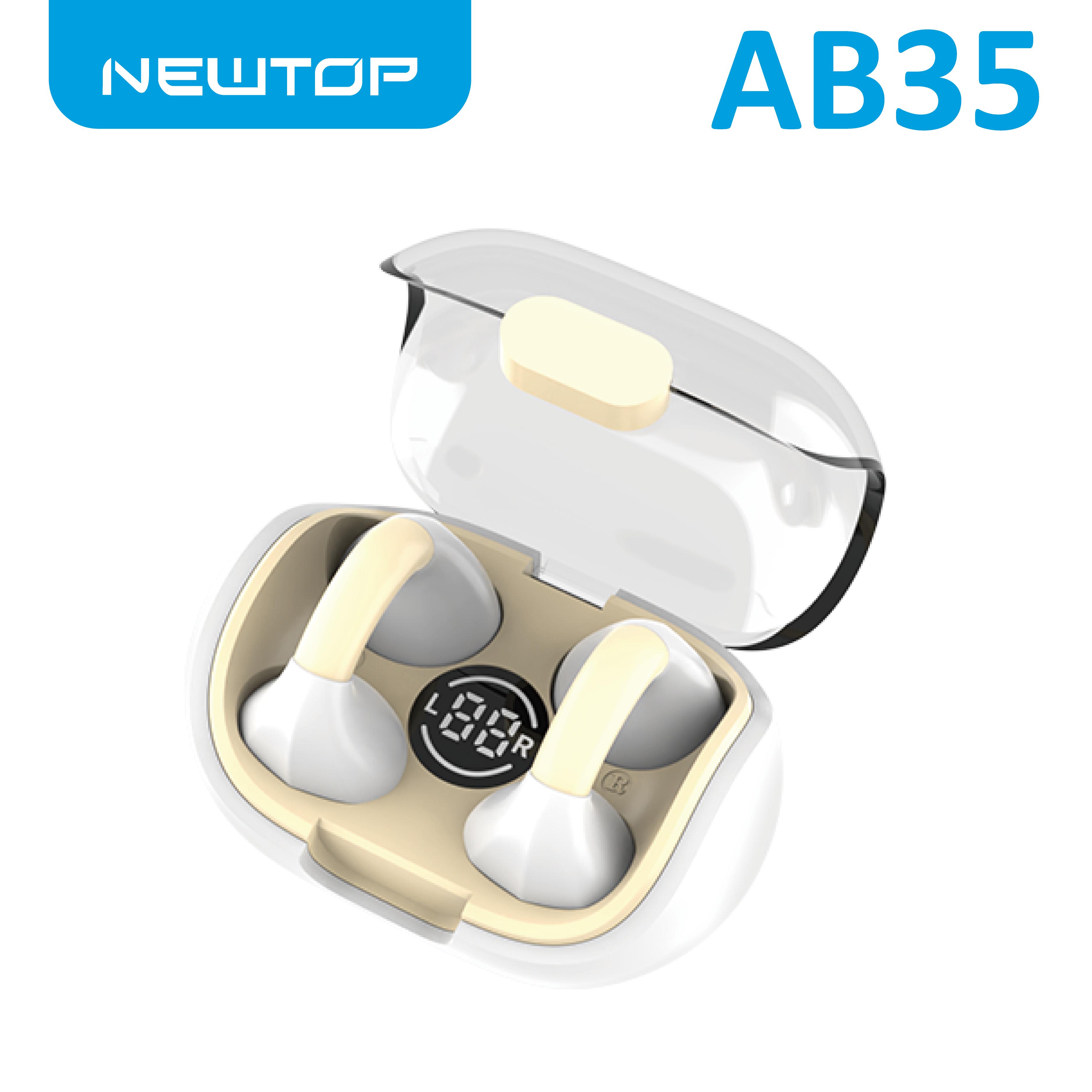 NEWTOP AB35 AURICOLARE WIRELESS 5.3 BIANCO