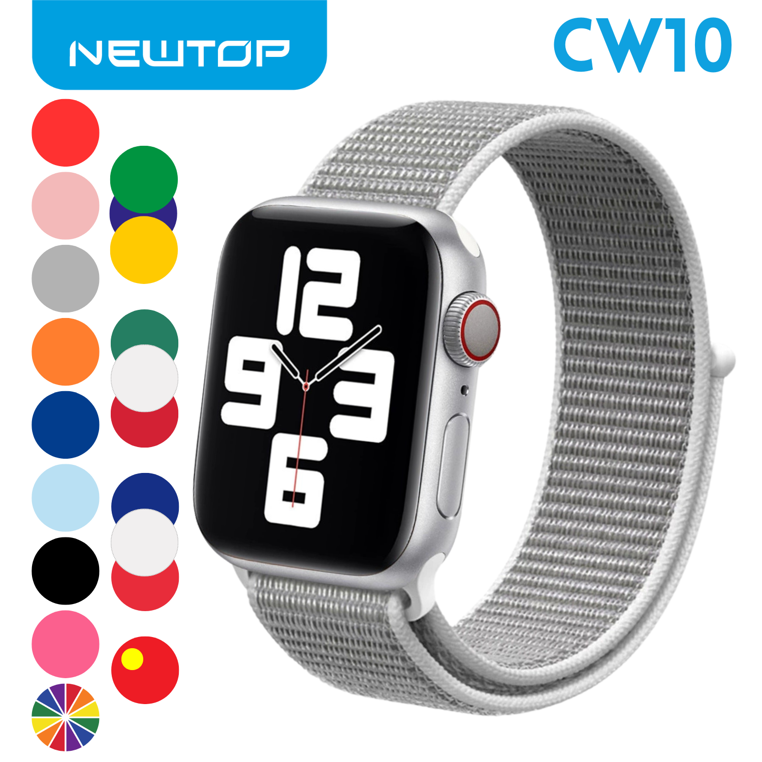 NEWTOP CW10 CINTURINO WATCH IN NYLON 42 - …
