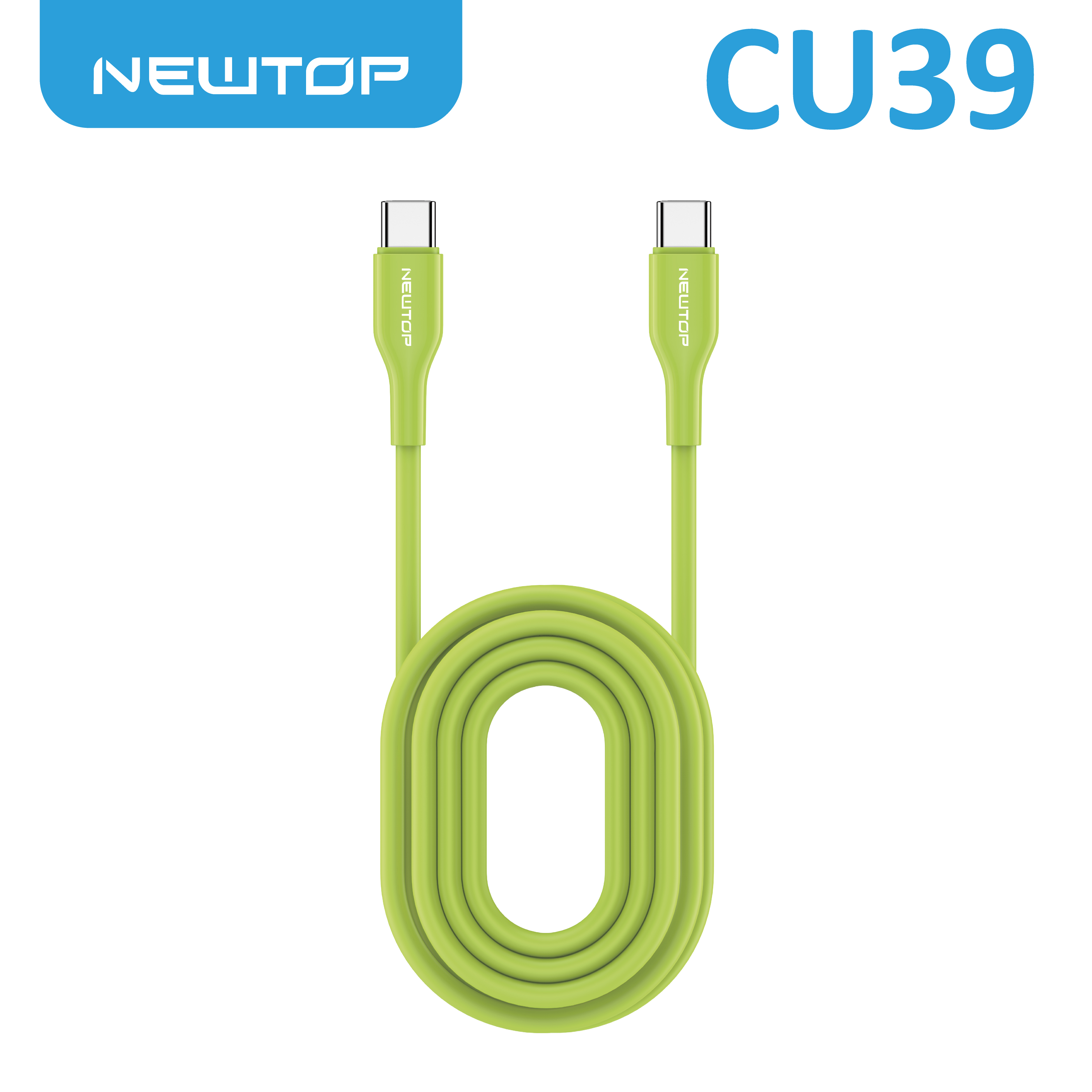 NEWTOP CU39 CAVO COLOR POP 100CM TYPE-C/TYPE-C