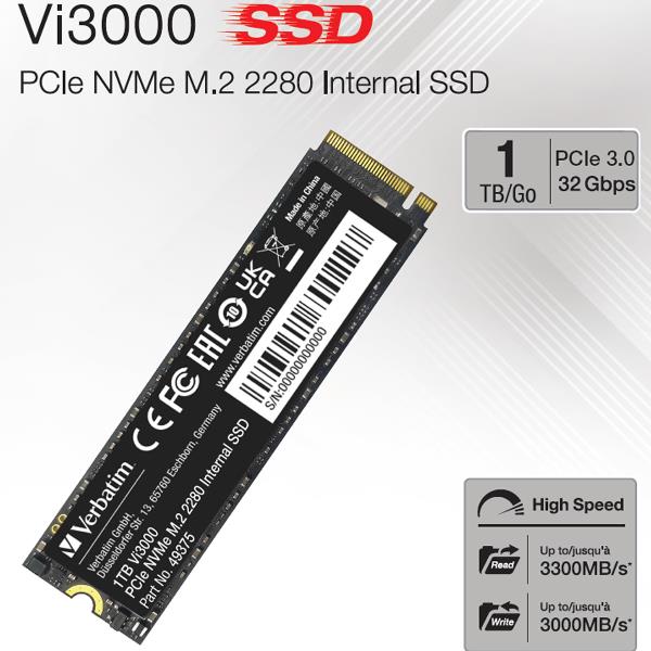 Verbatim Vi3000 - SSD - High Endurance - …