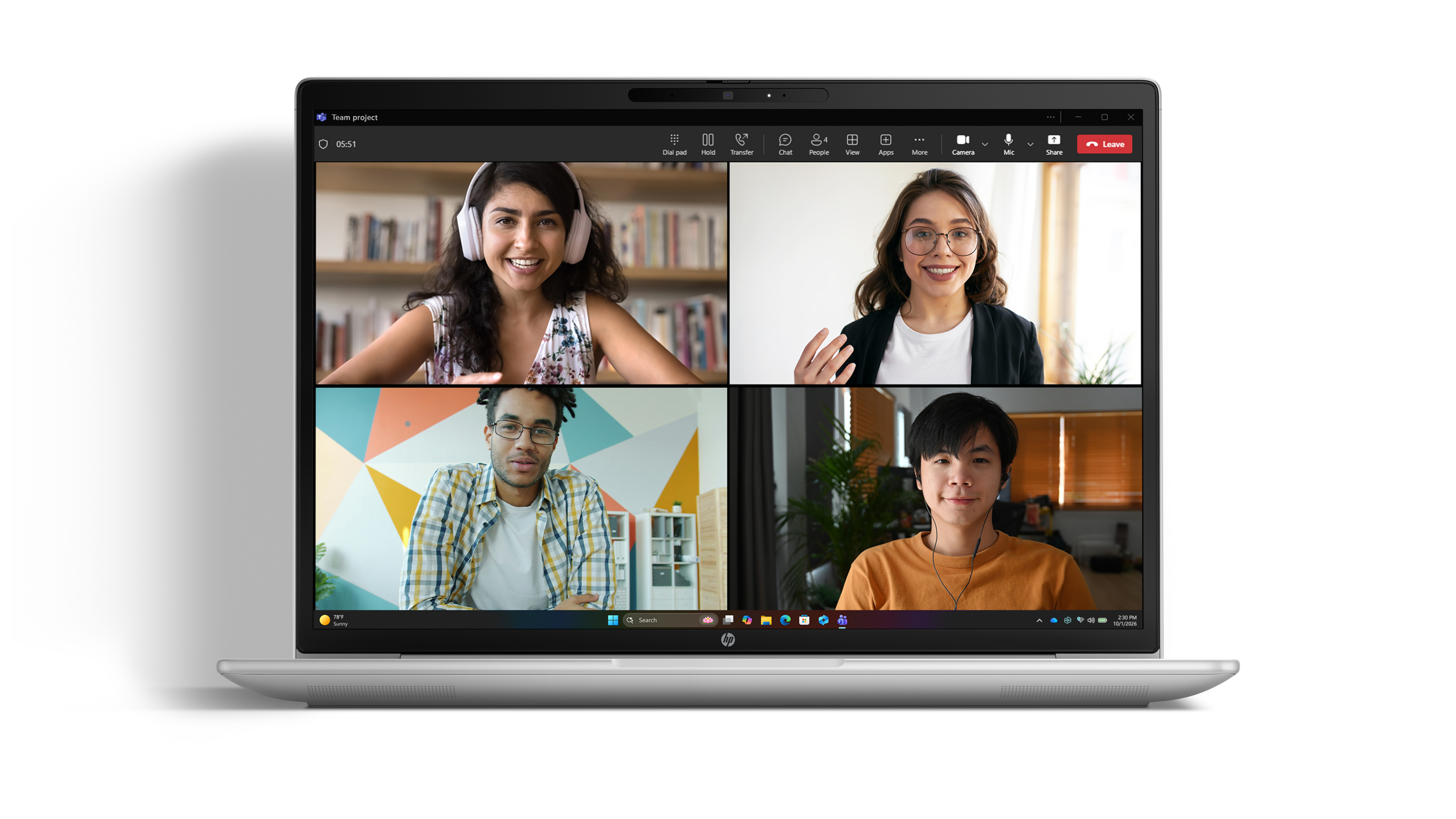 HP DQ6L2AT, Intel Core Ultra 5, 35,6 cm …