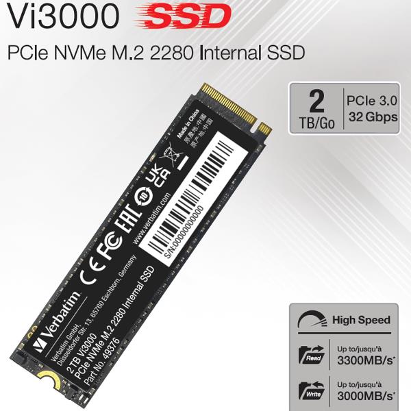 Verbatim Vi3000 - SSD - High Endurance - …