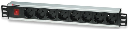 Intellinet 19" Rackmount Bianco 8 presa(e) AC 250 …