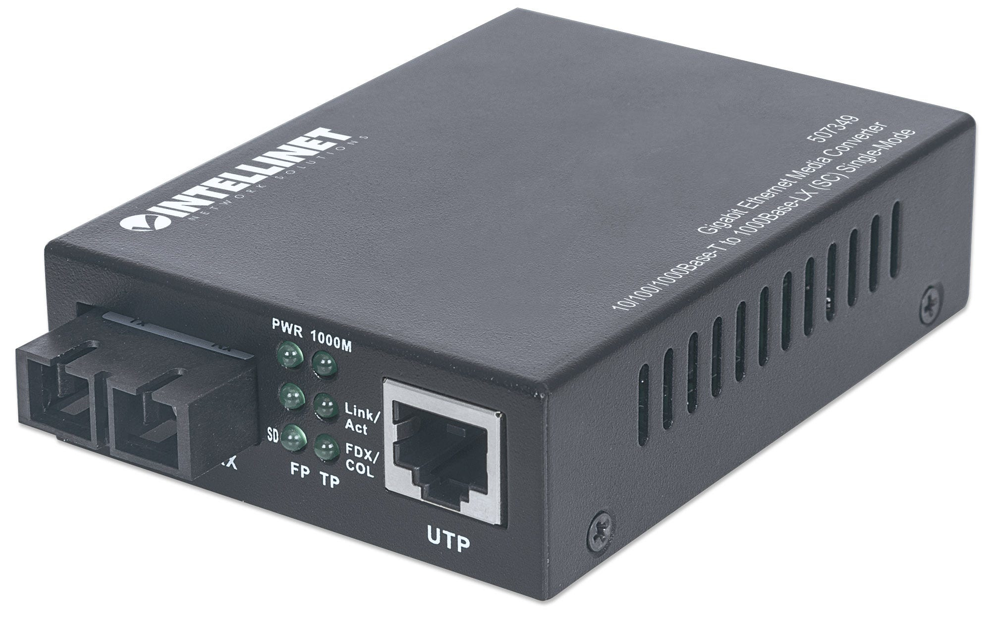 Intellinet 507349 convertitore multimediale di rete 1000 Mbit/s …