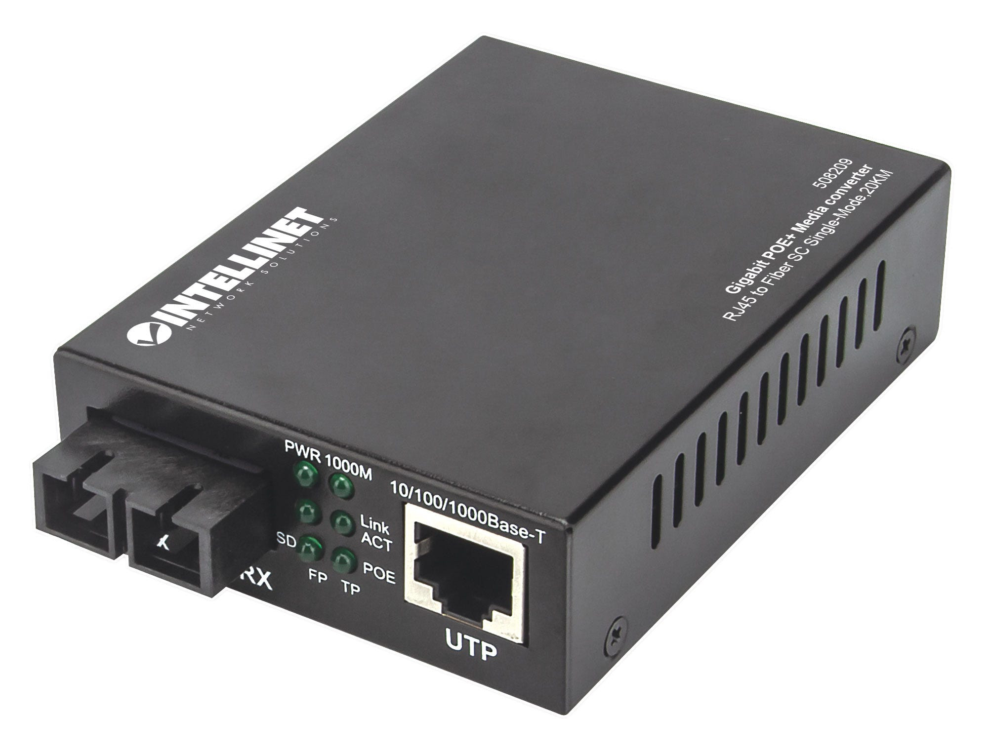 Intellinet 508209 convertitore multimediale di rete 1000 Mbit/s …