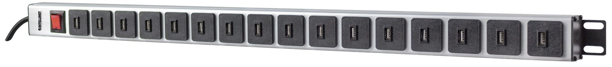 Intellinet 164498 unita di distribuzione dell'energia (PDU) Nero, …