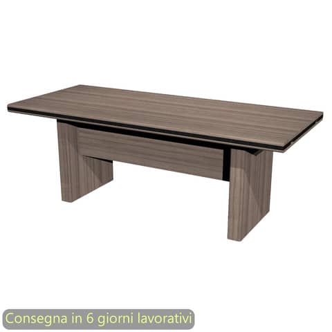 Scrivania direzionale Elegance - 210 x 90 cm …