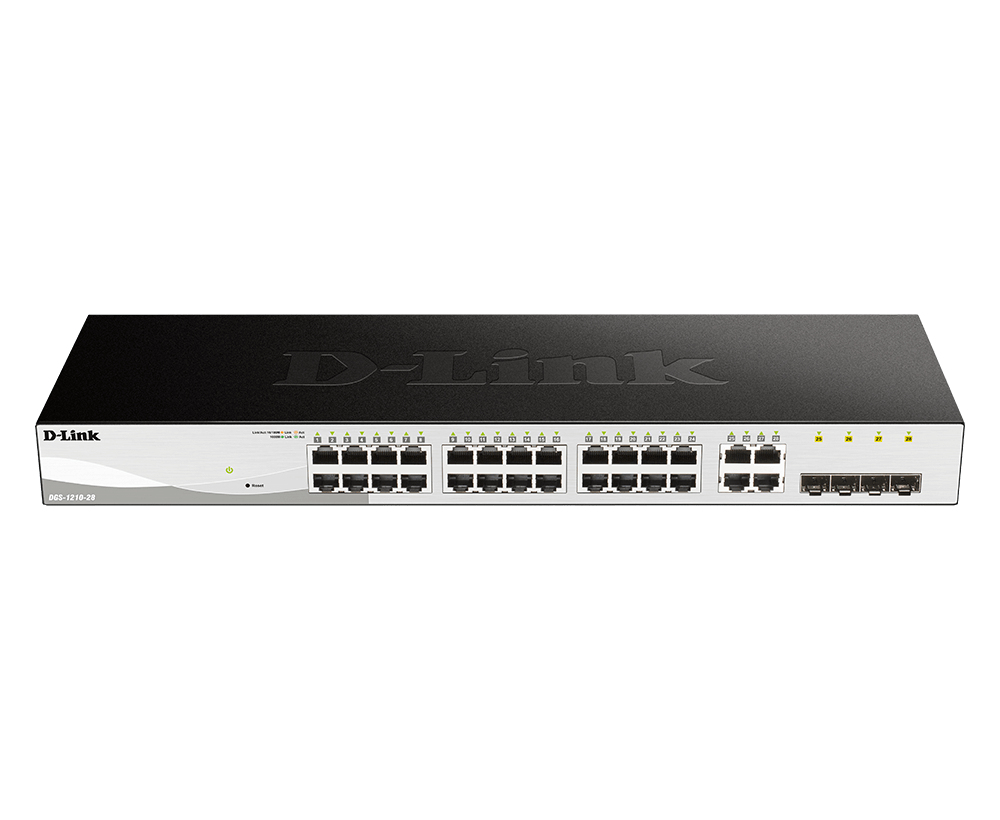 D-Link DGS-1210-28 switch di rete Gestito L2/L2+ 1U …