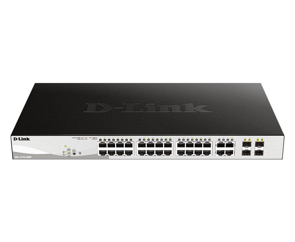 D-Link DGS-1210-28P switch di rete Gestito L2 Supporto …