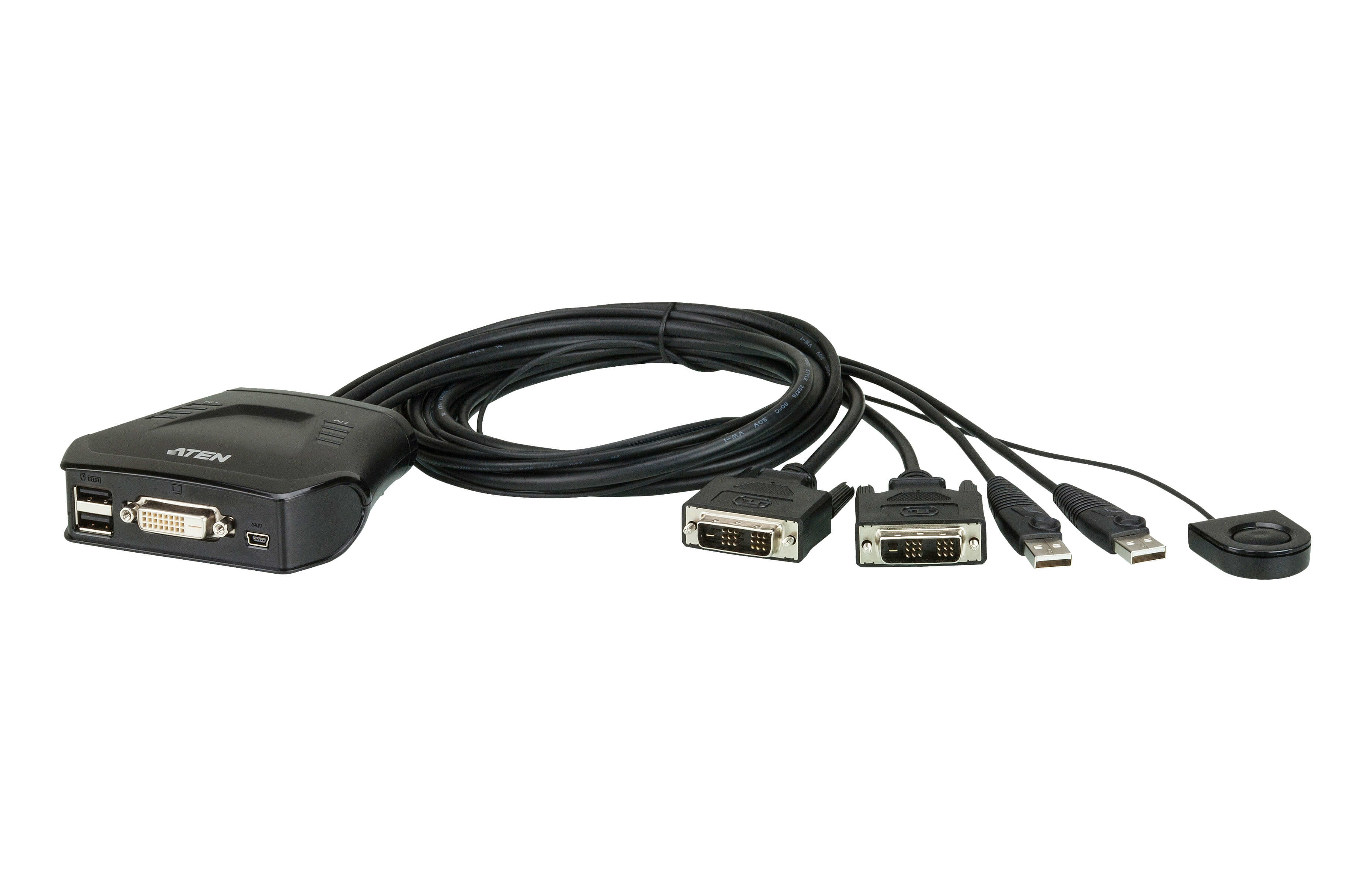 ATEN Switch KVM cavo USB DVI a 2 …