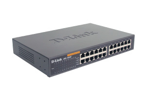 D-Link 24-port 10/100M NWay Desktop - Internal PSU …