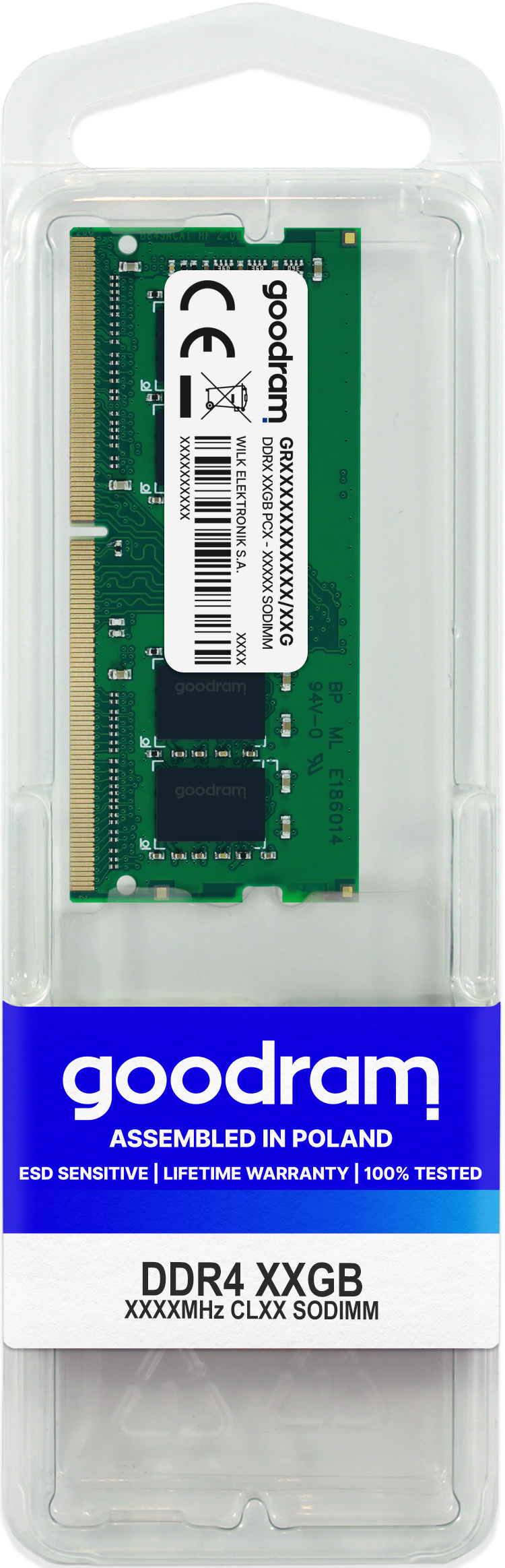 Goodram GR2666S464L19/16G modulo di memoria 16 GB 1 …