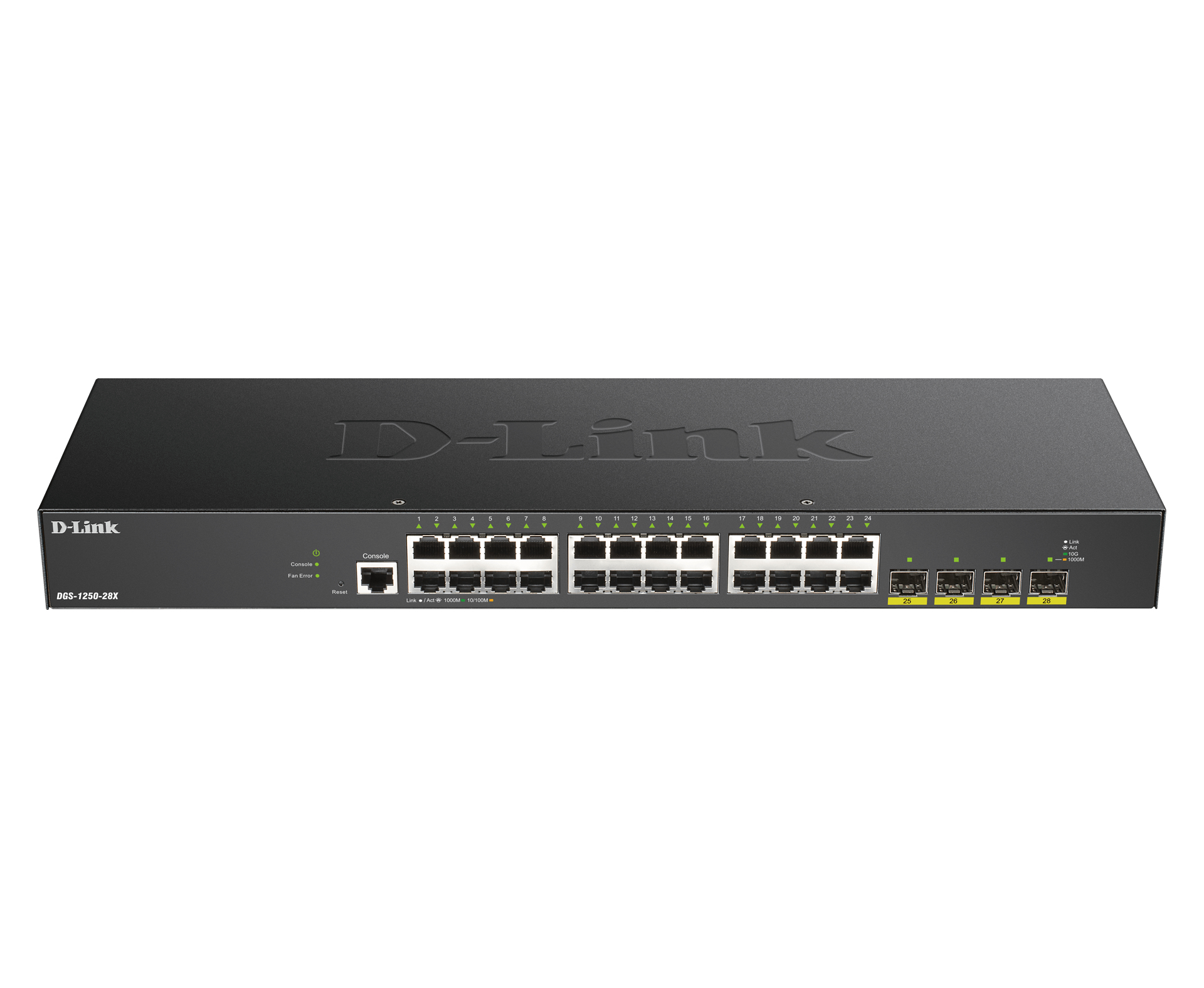 D-Link DGS-1250-28X switch di rete Gestito L3 Gigabit …