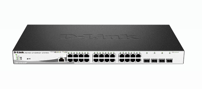 D-Link DGS-1210-28MP/E switch di rete Gestito L2 Gigabit …