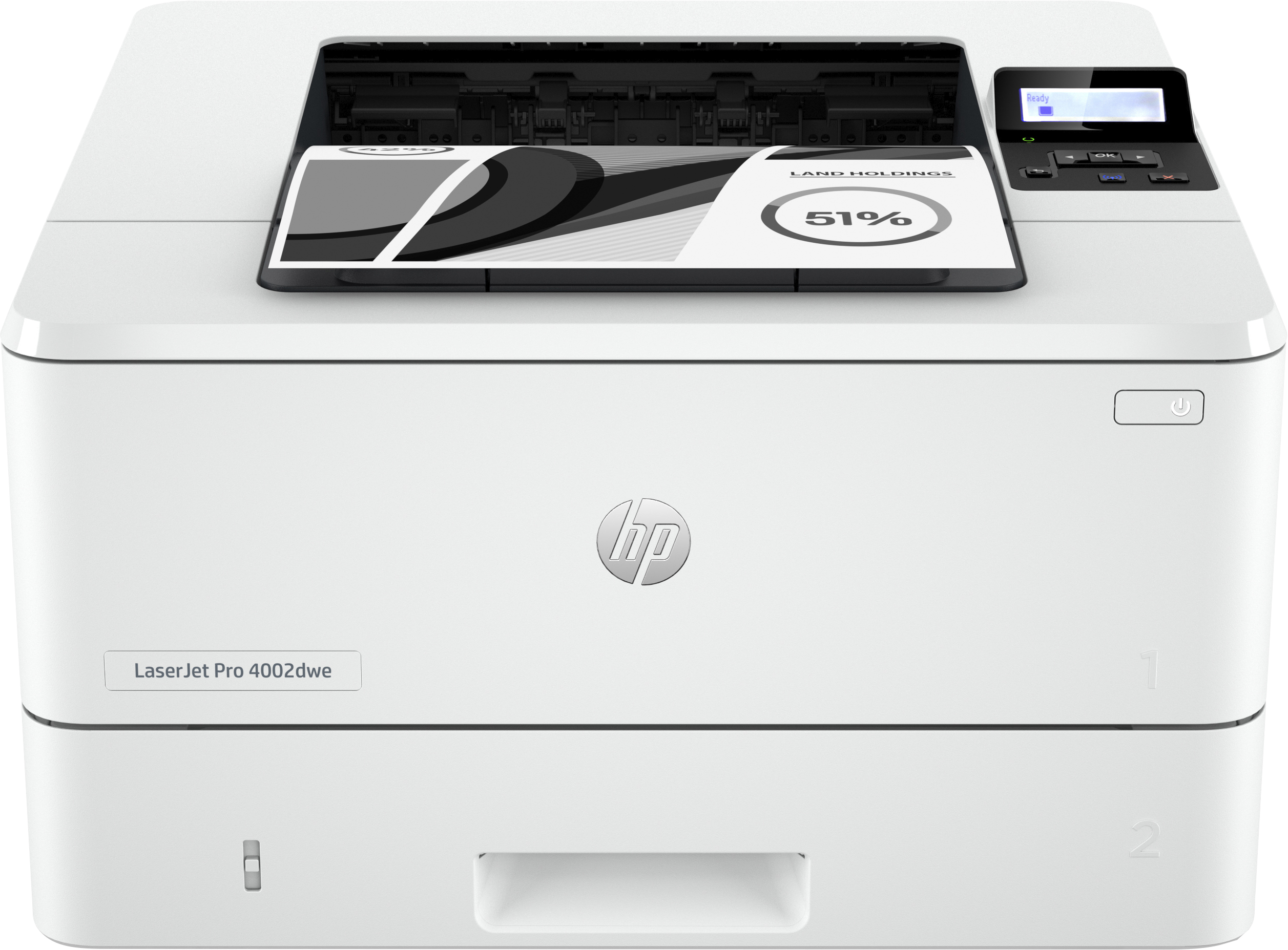HP LaserJet Pro Stampante HP 4002dwe, Bianco e …