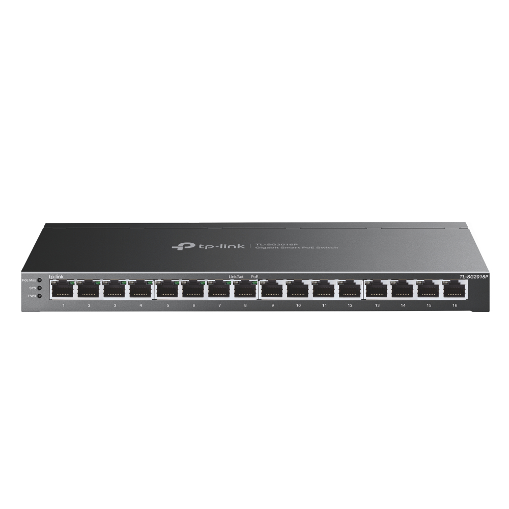 TP-Link JetStream TL-SG2016P switch di rete L2/L3/L4 Gigabit …