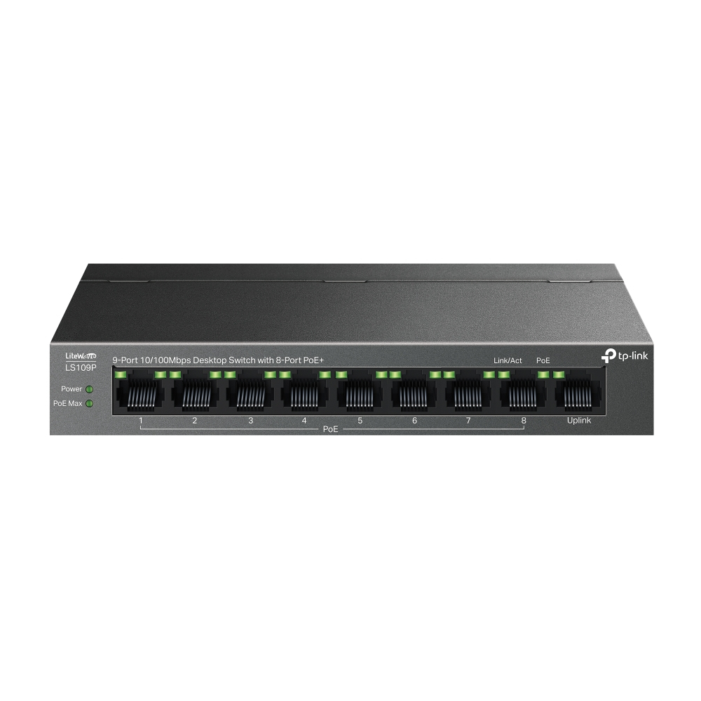 TP-Link LiteWave LS109P switch di rete Non gestito …