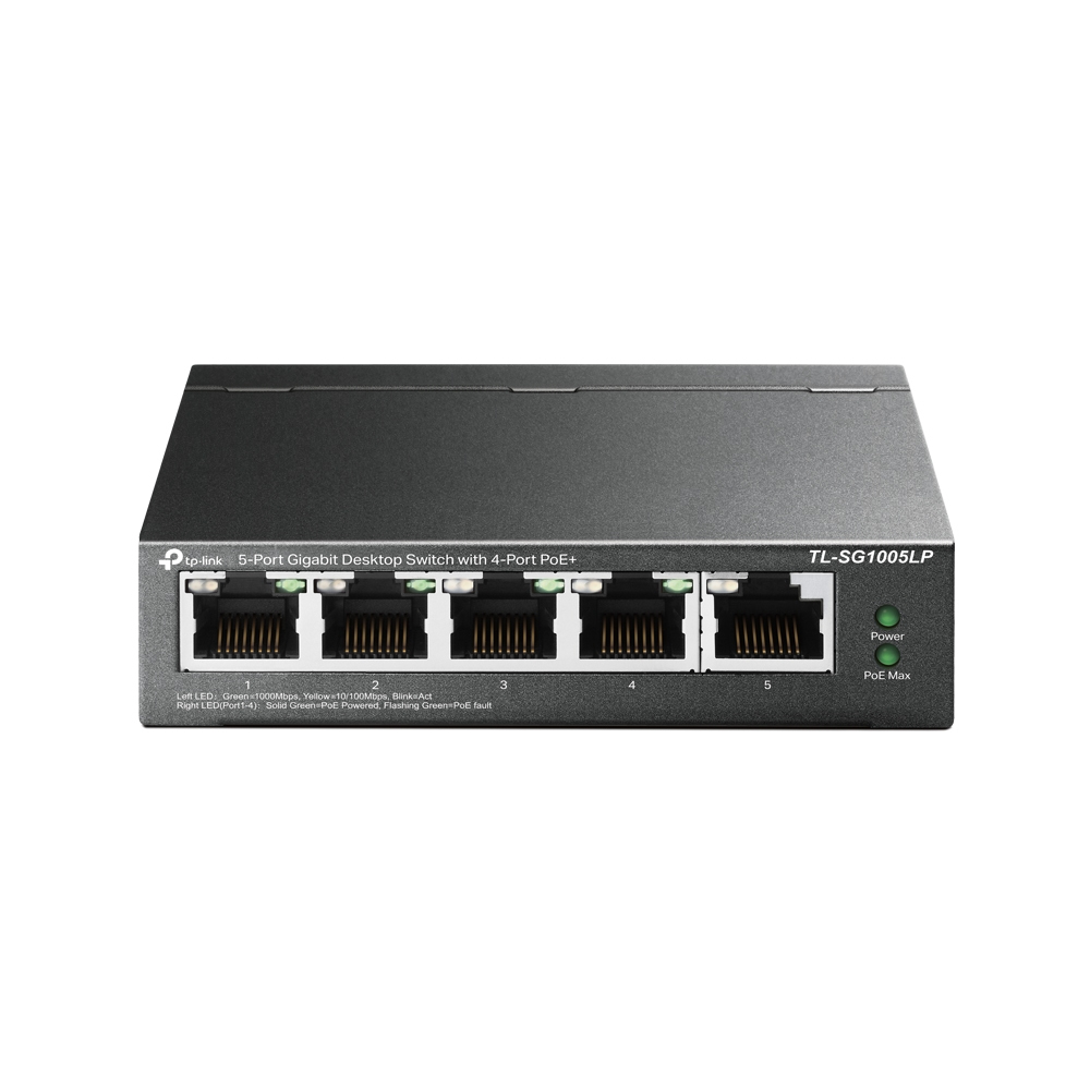 Dahua SG1005LP Switch Gigabit PoE Economico a 5 …