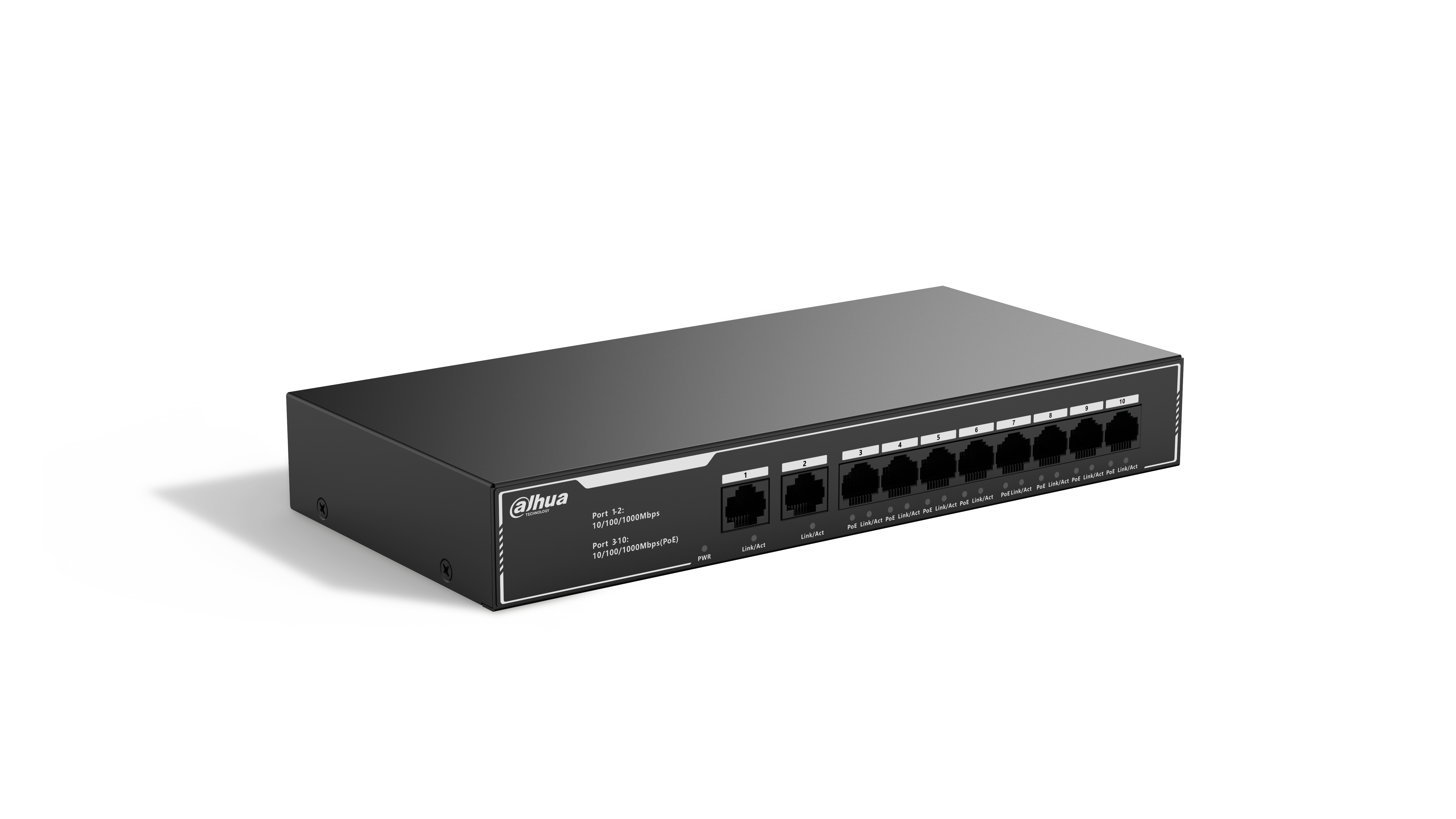 Dahua SG1010LP Switch Gigabit PoE a 10 porte …