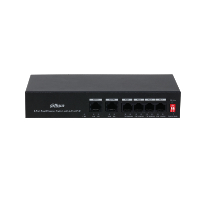 Dahua PFS3006-4ET-36 Switch Fast Ethernet a 6 porte …