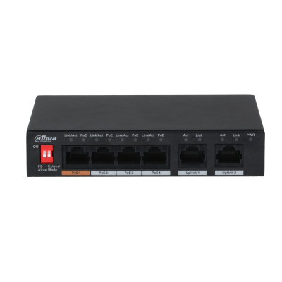 Dahua PFS3006-4ET-60-V2 Interruttore desktop 6 porte 10/100Mbps non …