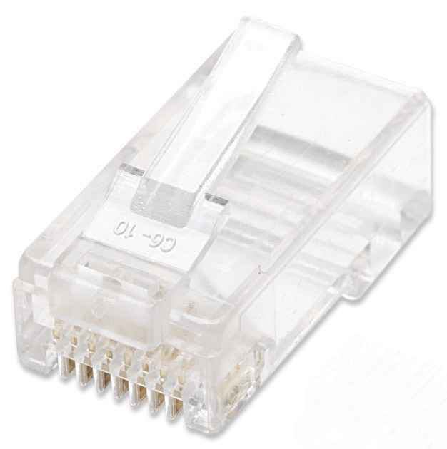 Intellinet 790055 cavo di collegamento RJ-45 Trasparente
