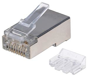Intellinet 790680 cavo di collegamento RJ45 Trasparente