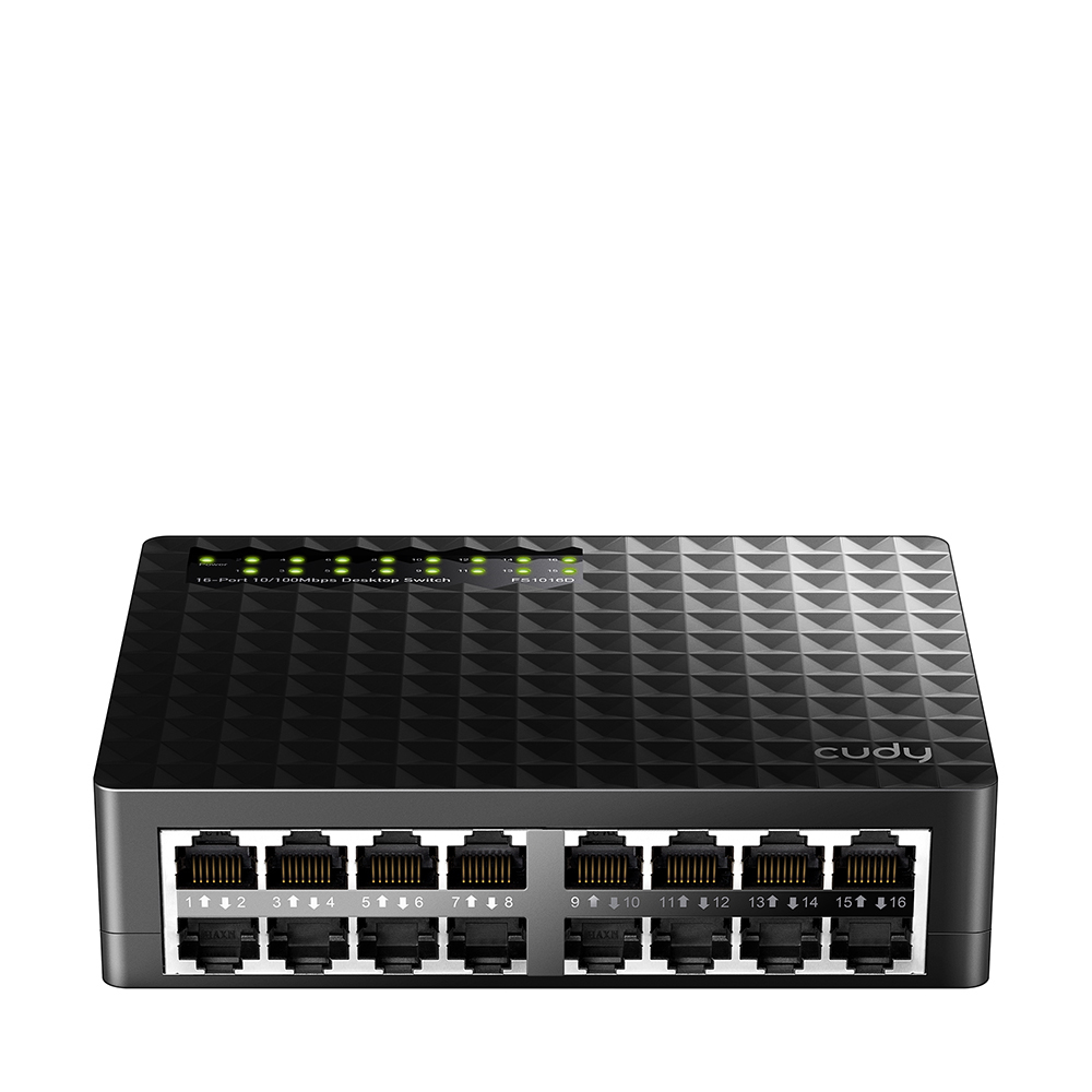 Cudy FS1016D switch di rete Fast Ethernet (10/100) …