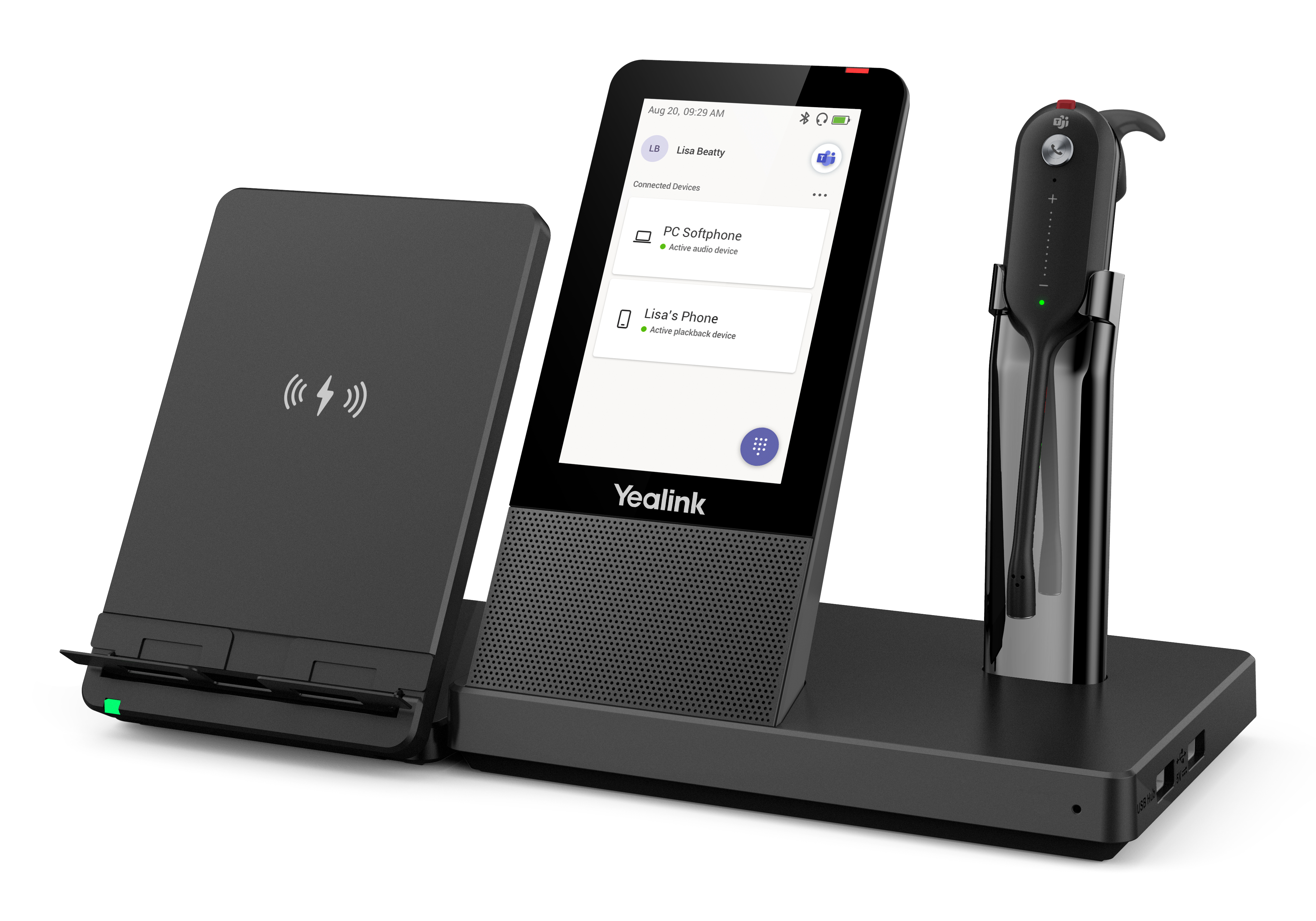 Yealink WH67 Teams Auricolare Wireless A clip, A …