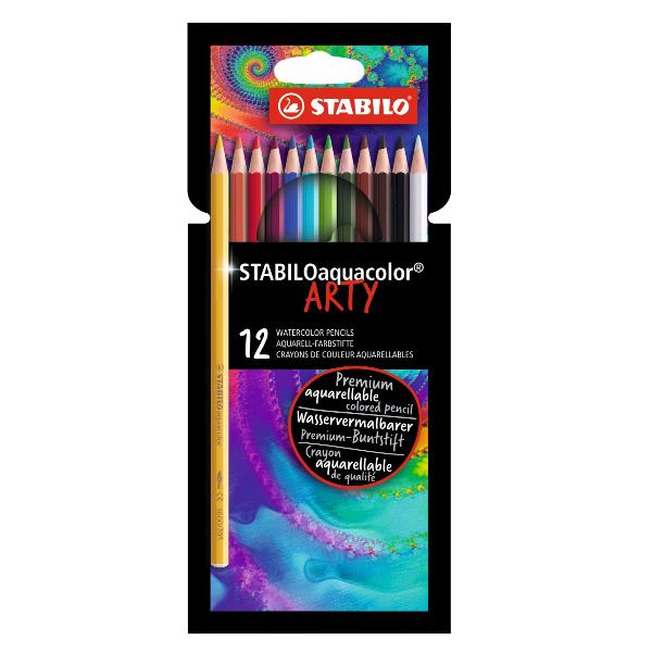 Pastello Arty Aquacolor - colori assortiti - Stabilo …
