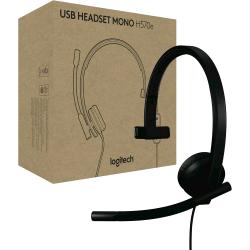 Logitech 981-001427 H570e Cuffie da ufficio cablate nere …