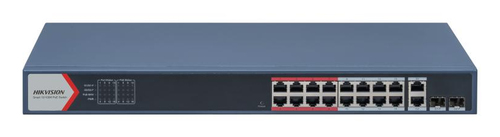 Hikvision DS-3E1318P-EI(B) Switch POE Smart Fast Ethernet a …