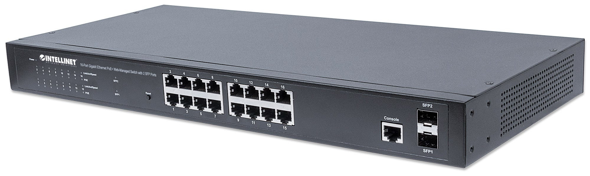 Intellinet 561198 switch di rete Gestito L2+ Gigabit …