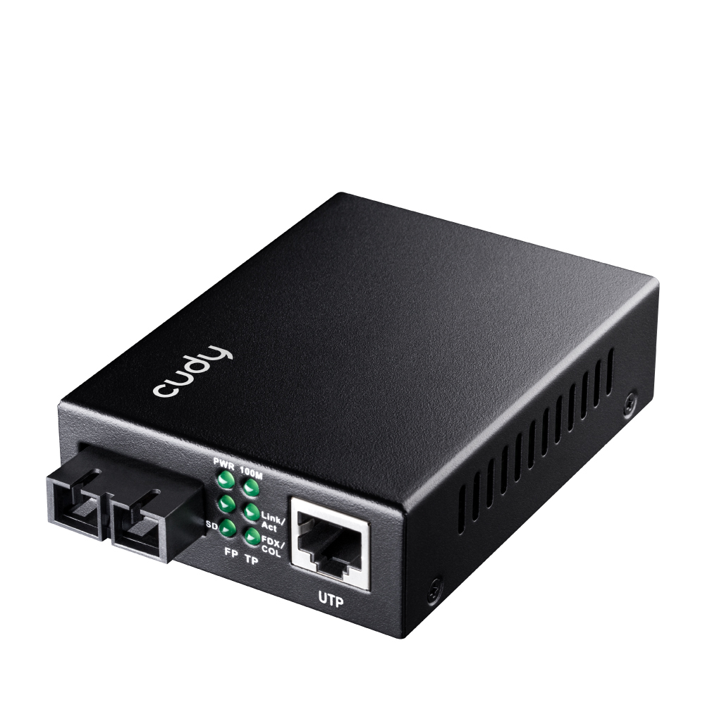 Cudy MC100MA-2 Media Converter 10/100M Ethernet Media Converter, …