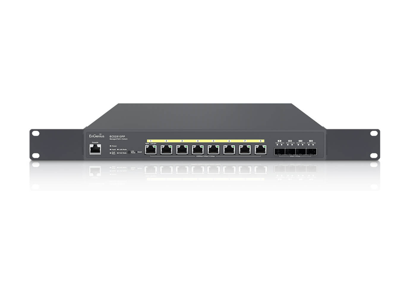 EnGenius ECS5512FP Switch gestito 8x10Gb PoE++ 420W, 4x …
