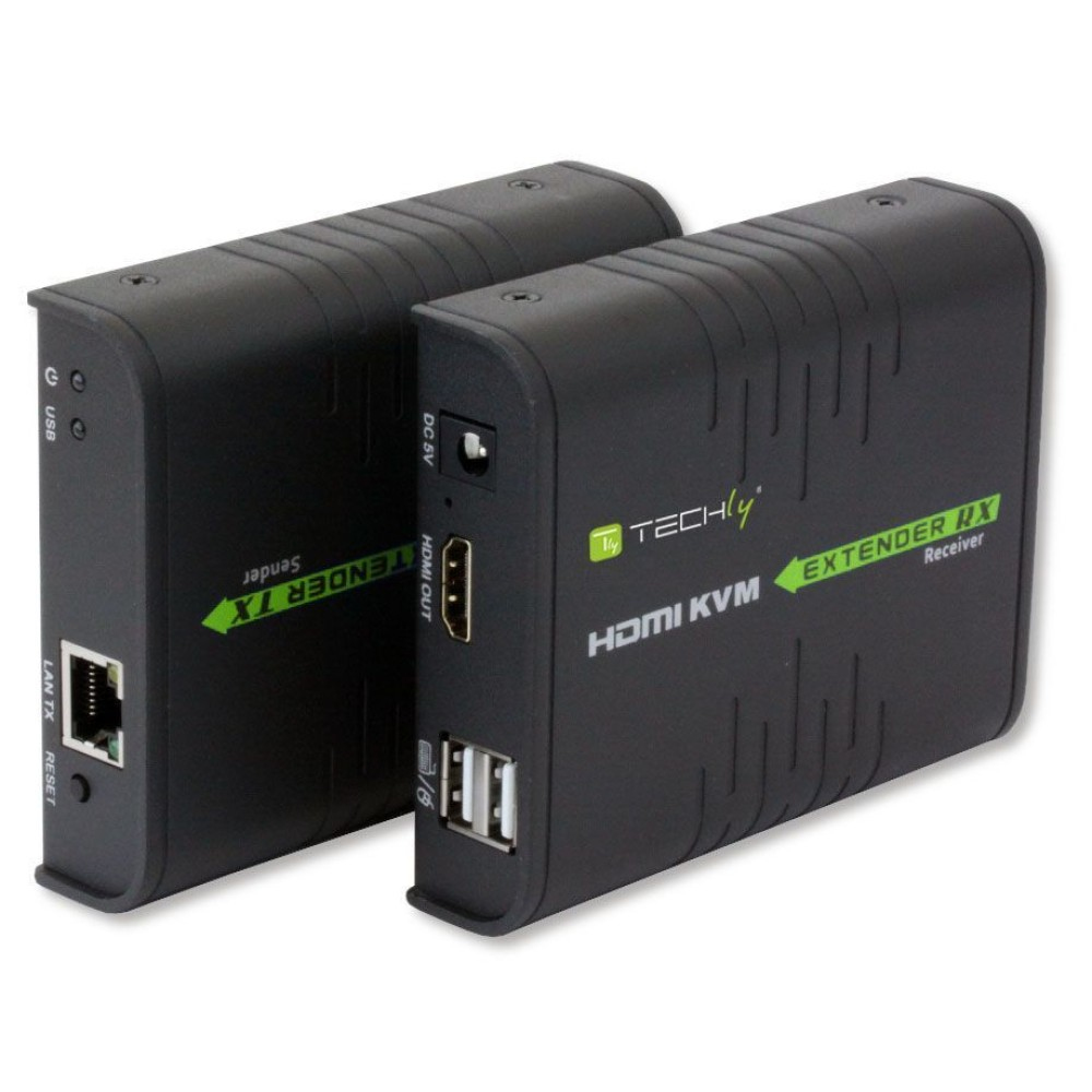 Techly IDATA HDMI-KVM2 Estensore KVM HDMI/USB 1080p60Hz fino …