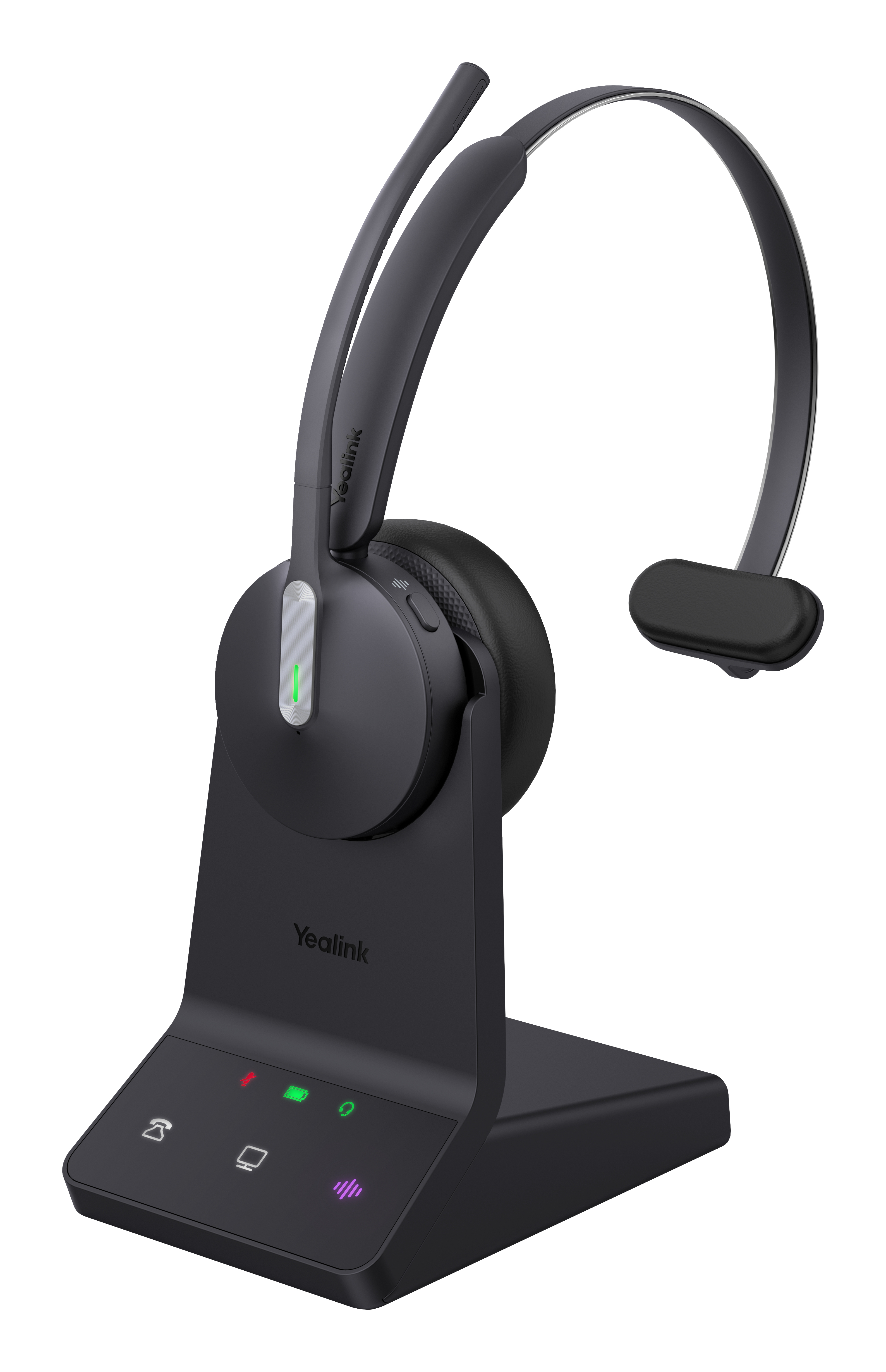 Yealink 1208672 WH64 Mono Cuffie Bluetooth Wireless