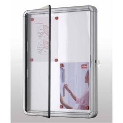 Bacheca per interni - fondo magnetico bianco - …