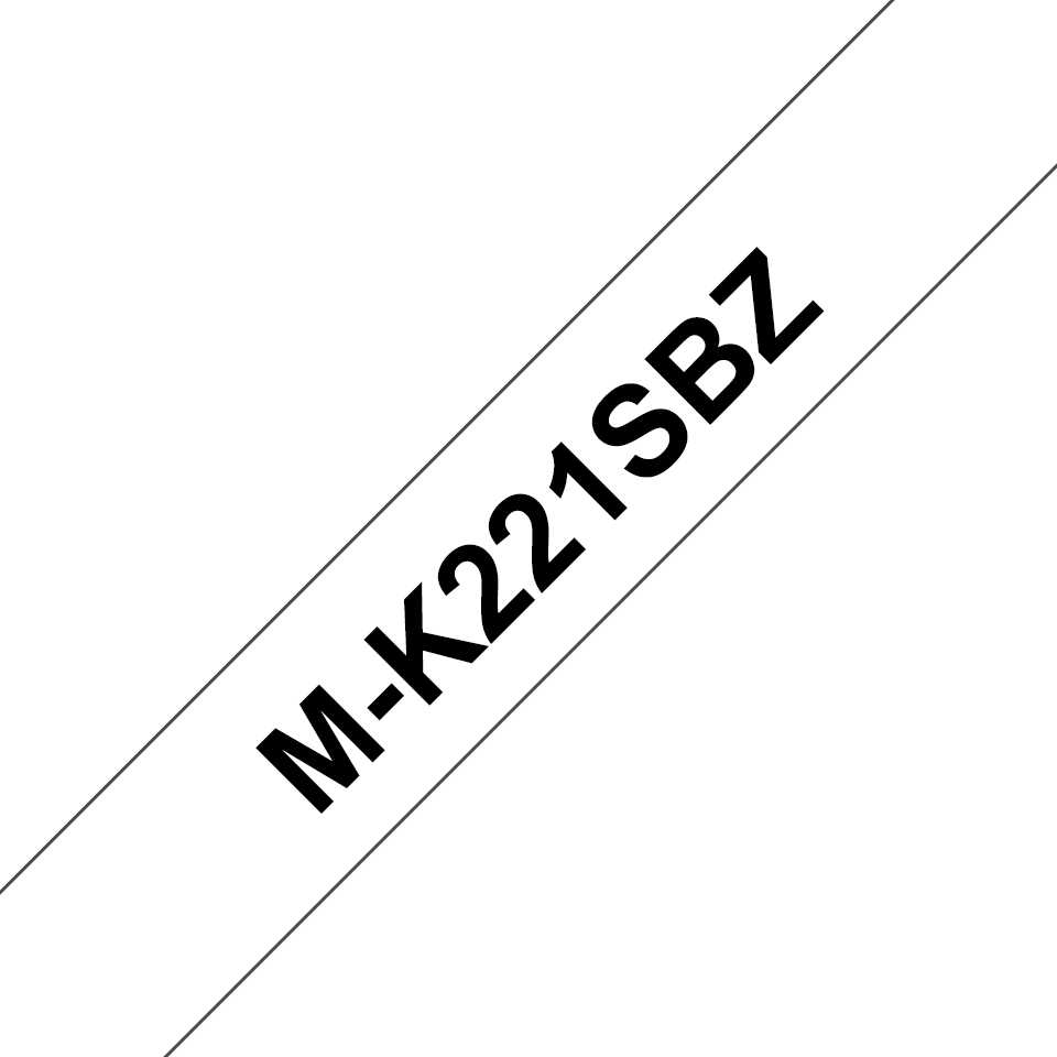 Brother MK221SBZ Labelling Tape (9mm) nastro per etichettatrice …