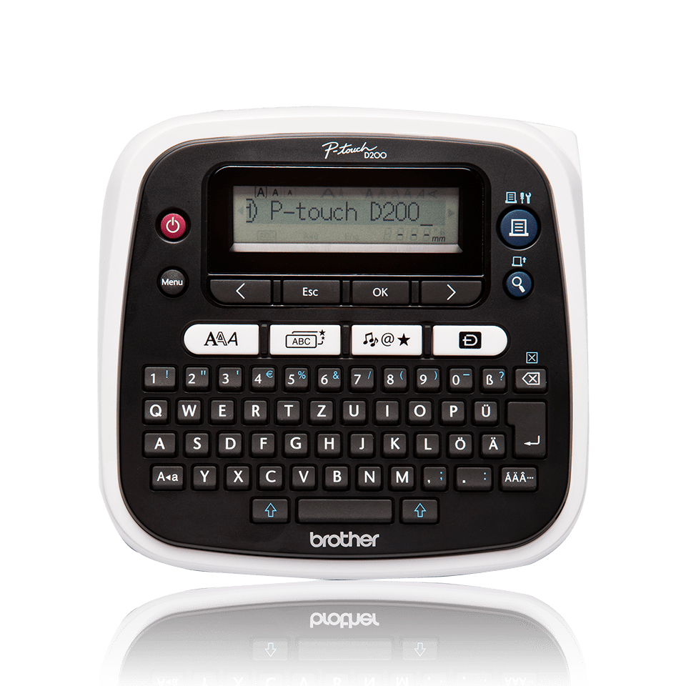 Brother PT-D200BWVP stampante per etichette (CD) Trasferimento termico …