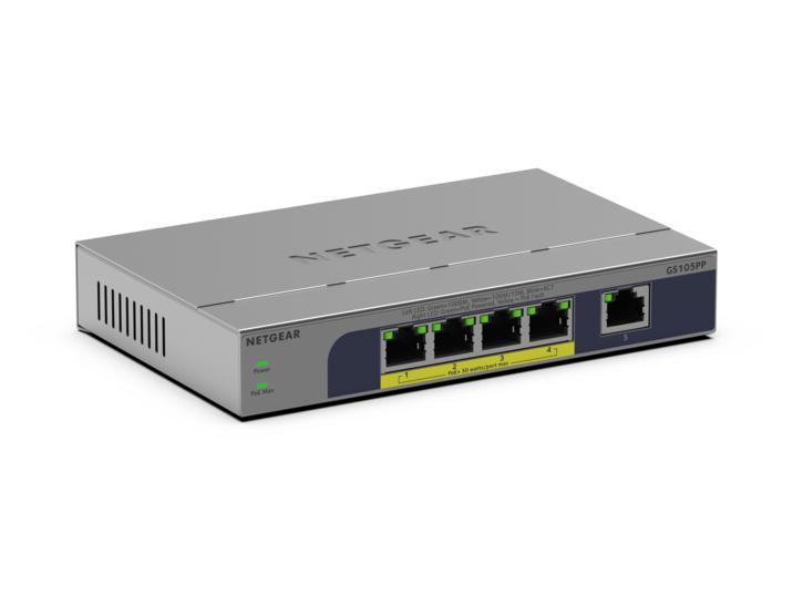 NETGEAR GS105PP Non gestito Gigabit Ethernet (10/100/1000) Supporto …