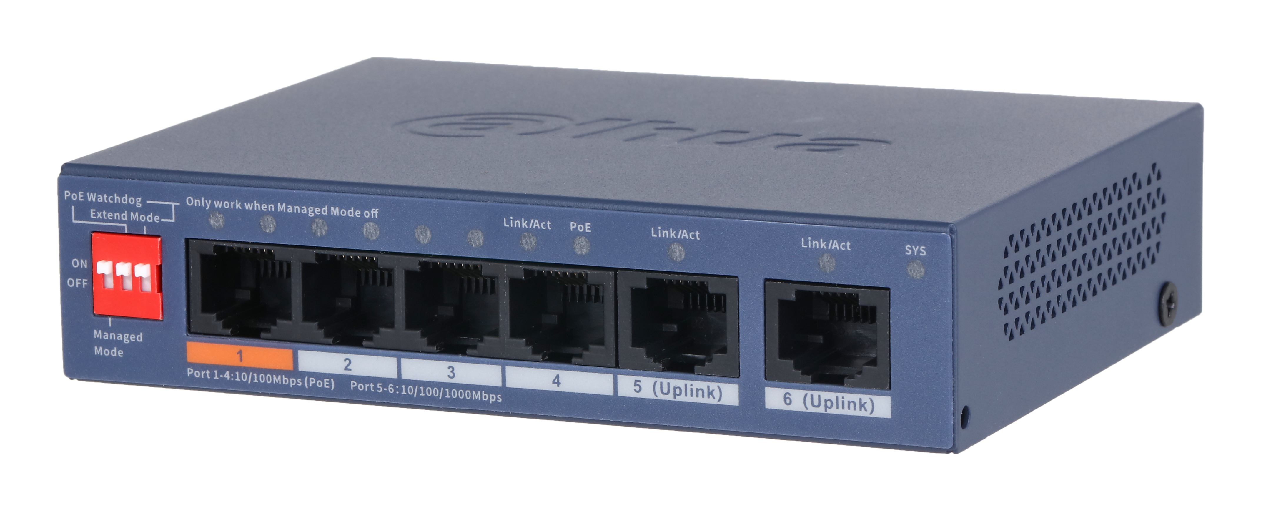Dahua CS4006-4ET2GT-60 Switch PoE gestito Fastethernet