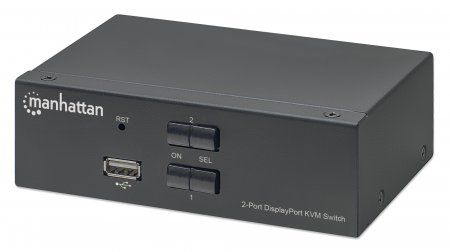 Manhattan 153546 Switch KVM 2/1 DisplayPort USB