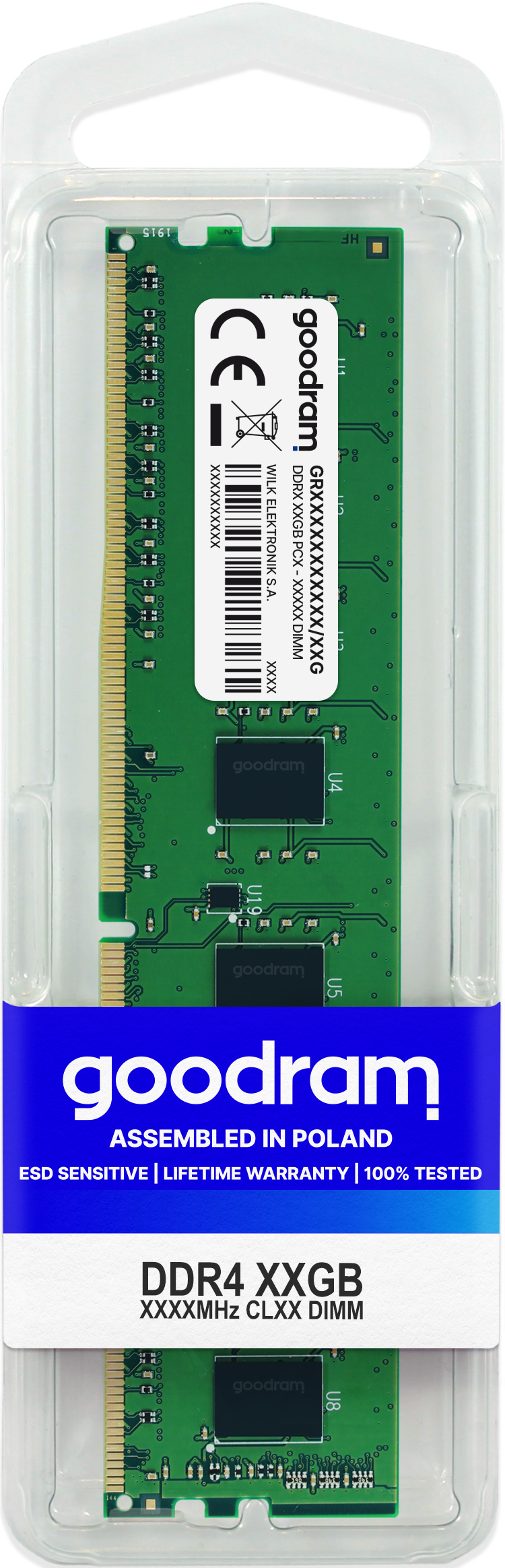 Goodram GR2666D464L19S/8G modulo di memoria 8 GB 1 …